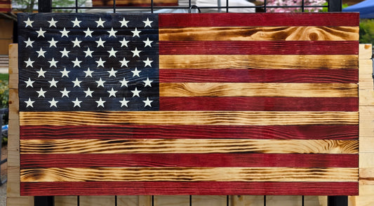 American Flag w/ Straight Edges