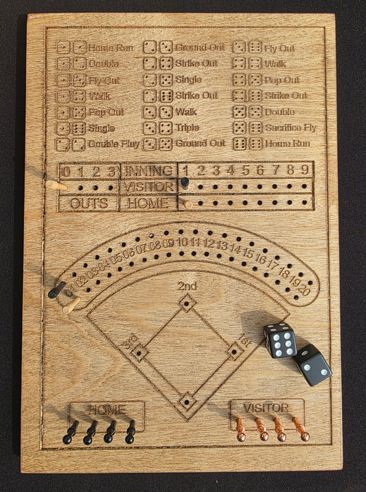 Baseball Dice Game